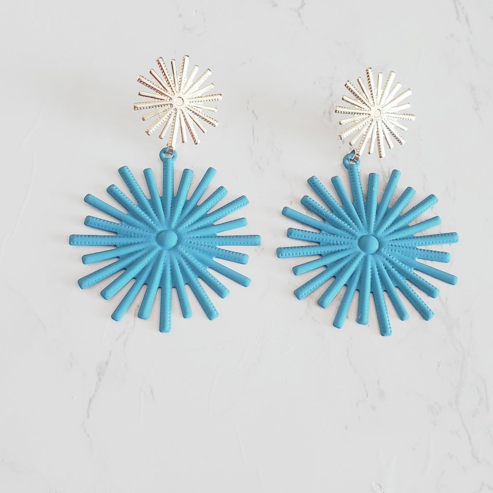Vacay Vibes Turquoise Earrings